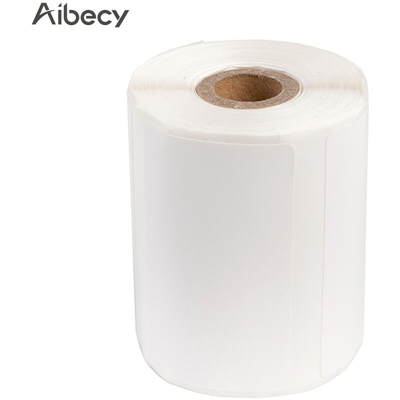 Aibecy - WP5030-230 Carta termica autoadesiva 50 * 30mm-230 adatta per stampante termica Aimo M110 bianca
