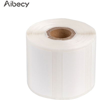 Aibecy - Carta per stampa termica autoadesiva WP3015-400 30 * 15mm-400 adatta per stampante termica Aimo M110 bianca