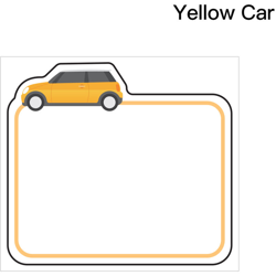 B11 / B21 / B3S carta da stampa di etichette a colori autoadesiva termica 50 * 45-160 giallo auto - NIIMBOT precio