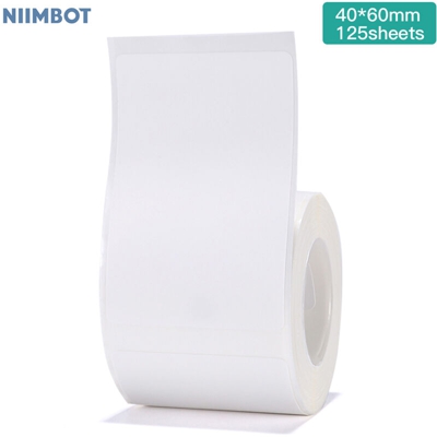 B3S / B11 / B21 supporto carta per stampa termica carta per stampa di etichette 40 * 60 * 125 bianco - NIIMBOT