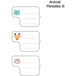 B11 / B21 / B3S carta da stampa per etichette a colori autoadesiva termica 50 * 36-190 Animal Paradise B. - NIIMBOT características