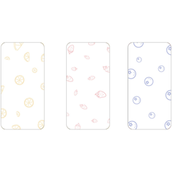 Carta da stampa di etichette a colori autoadesiva termica B11 / B21 / B3S 40 * 20-320 ombreggiatura della frutta - NIIMBOT en oferta