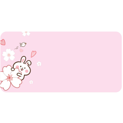 B11 / B21 / B3S carta da stampa per etichette a colori autoadesiva termica 40 * 20-320 coniglietto di fiori di ciliegio - NIIMBOT precio