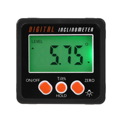 Retro-illuminazione Display multifunzione Mini Digital inclinometro livello di sicurezza goniometro goniometro contatore 4 * 90 gradi della scala precio