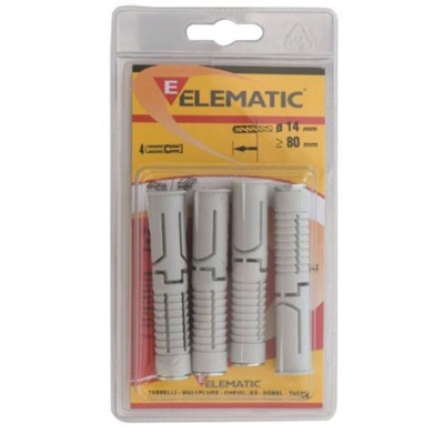 Elematic Blister Tasselli Em12 (Pz.4) - ITW CONSTRUCTION PRODUCTS ITALY