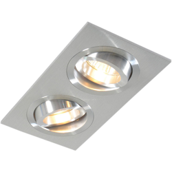 QAZQA Faretto da incasso Lock - Moderno - Alluminio - Alluminio - Allungato Max. 2 x Watt características