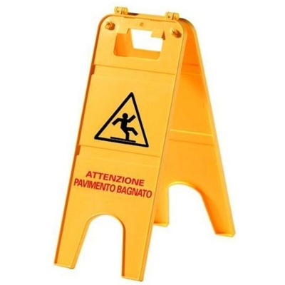 Cavalletto Segnaletico Plexi Pavimento-Bagnato It 23X42X57H - BLINKY