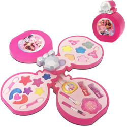 Trousse Good Vibes Scomparti Trucco Ombretti Rossetti Smalto Lucidalabbra - Barbie características
