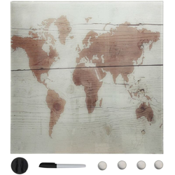 Lavagna Magnetica a Parete in Vetro 60x60 cm - VIDAXL características