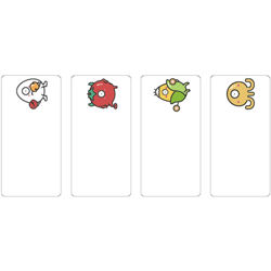 B11 / B21 / B3S carta da stampa di etichette a colori autoadesiva termica 40 * 20-320 mostro con un occhio solo - NIIMBOT características