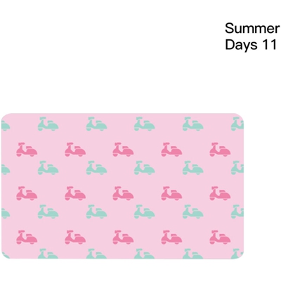 B11 / B21 / B3S carta termica autoadesiva per etichette a colori 50 * 30-230 estate 011 - NIIMBOT