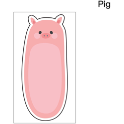 Carta per stampa di etichette a colori autoadesiva termica B11 / B21 / B3S 38 * 68-110 suini - NIIMBOT características