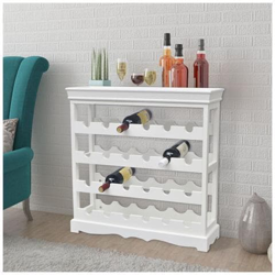 Cantinetta Portabottiglie Vino Abreu Bianca - VIDAXL precio