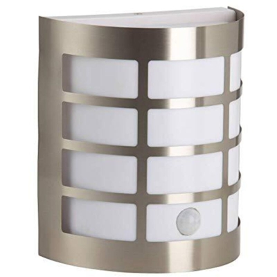 Lampada da parete per esterni con rilevatore di movimento Brilliant Rune 96183/82 E27 Potenza: 60 W