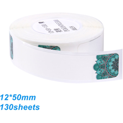 Carta da stampa termica 12 * 50 * 130 rima blu e bianca - ASUPERMALL en oferta