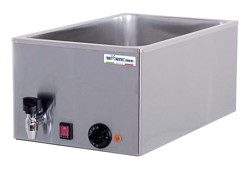 Bagnomaria 1 vasca con rubinetto cm 34x54x30 BM21R - Teknoline en oferta