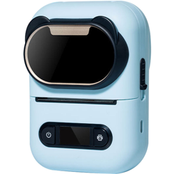 Stampante termica Bluetooth con cavo USB e batteria spedita blu ufficiale (standard) - ASUPERMALL precio