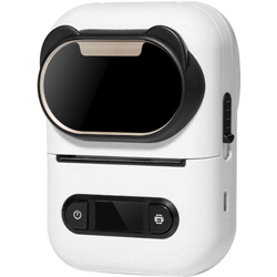 Stampante termica Bluetooth con cavo USB e batteria fornita ufficiale bianca (standard) - ASUPERMALL precio