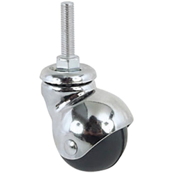 AVO - Ruota Per Mobili Art.165/B Ø 40 - Perno Mm 8 X 15 - Nera en oferta