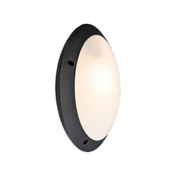 QAZQA Applique Lucia - Moderno - Plastico - Bianco/Nero - Tondo Max. 1 x Watt características