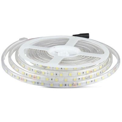 V-tac - Strip LED SMD5050 9W/mt Bobina 5mt 60 LED/mt 24V 4000K IP65