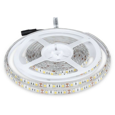 Strip LED SMD5050 10,8W/mt 5mt 60 LED/mt 12V 3000K IP65 - V-TAC