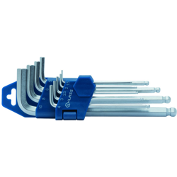 Klass - Serie 9 Chiavi Esagonali Testa Sferica Cr-V Dall 1,5 Alla 10 Mm características