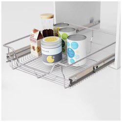 Cestelli A Rete Estraibili 2 Pz 500 Mm Argentati precio