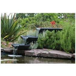 Cascata Per Giardino A Conchiglie Con Pompa 35/45/55 Cm características