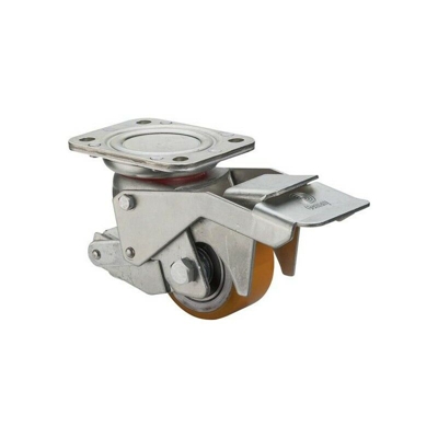 Roulette Sollevamento Della Ruota 75 Millimetri Pu Kugellager W120.C10.075 - NO NAME