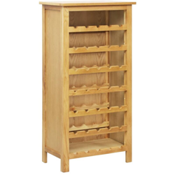 Cantinetta per Vini 56x32x110 cm Legno Massello di Rovere - VIDAXL en oferta