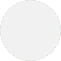 Protezione Tavolo Opaca Ø 80 cm 2 mm PVC - VIDAXL características