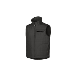 Gilet da lavoro imbottito EX032BC Step black carbon (XXL) - U Power precio