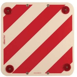 Cartelli per carichi sporgenti cm50x50 sicurezza veicoli - FRASCHETTI características