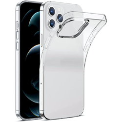 Cover custodia tpu trasparente compatibile modello IP 12 6.1 smartphone morbida - BS precio