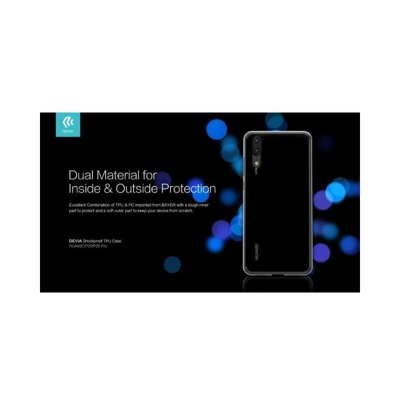 cover anti shock per huawei p20 lite trasparente lif despp20l977 - Devia