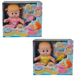 Bambolotto Bonny e Benny con Delfino Bambola Interattiva che Nuota 2 Modelli Ass - SIMBA precio
