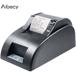 Stampante termica per ricevute 58mm Connessione USB + Bluetooth nera 100-240V - AIBECY características