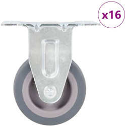 Rotelle Fisse 16 pz 50 mm - VIDAXL características