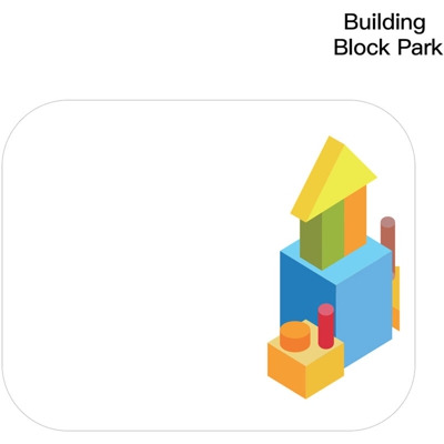 B11 / B21 / B3S carta da stampa di etichette a colori autoadesiva termica 50 * 40-180 building block paradise - NIIMBOT