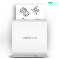 Stampante termica con 1 rotolo di carta da stampa 300dpi - ASUPERMALL características