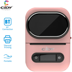 Stampante termica Bluetooth per etichette con codice a barre 203 dpi (batteria al litio incorporata) rosa - CIDY en oferta