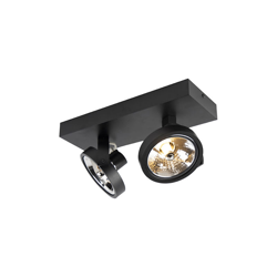 Faretto go - Design - Alluminio - Nero - Tondo/Allungato G9 Max. 2 x 3 Watt - Qazqa precio