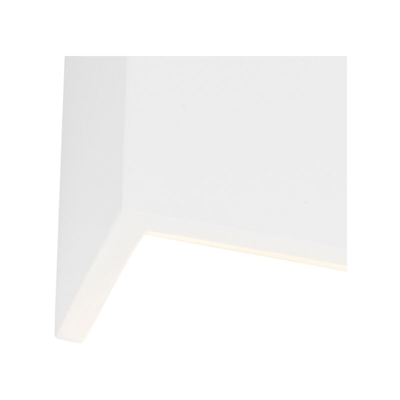 Applique colja_novo - rustico - Intonaco - Bianco - Allungato Max. 1 x Watt - Qazqa