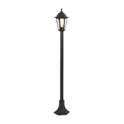 Lampada da terra new haven - Classico - Vetro,Plastico - Nero - Oblungo Max. 1 x Watt - Qazqa precio