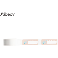 Aibecy - Carta per stampa termica DP1440-160M ??14 * 40mm 160 fogli / rotolo Dinosaur M en oferta