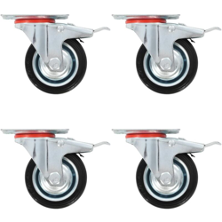 Ruote Girevoli 16 pz 75 mm - VIDAXL en oferta