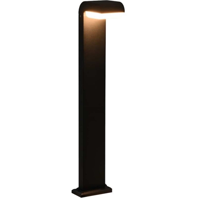 Lampada da Esterno a LED 9 W Nera Ovale - VIDAXL