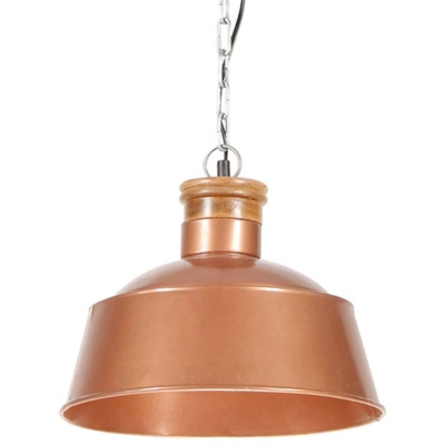 Lampada a Sospensione Industriale 32 cm Rame E27 - VIDAXL