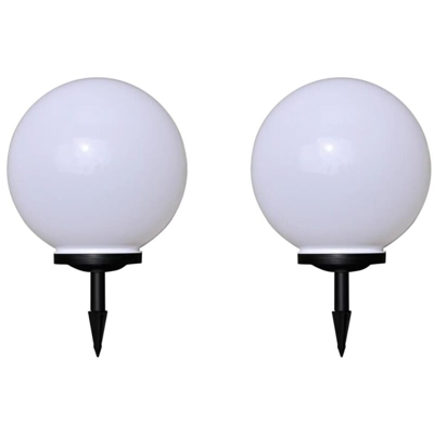 Lampade da Sentiero 2 pz LED 40 cm con Picchetto - VIDAXL